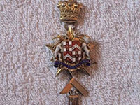 Past Masters Jewel -   Jersey Lodge No. 2334