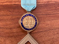 Past Masters Jewel - Castle Lodge 7302